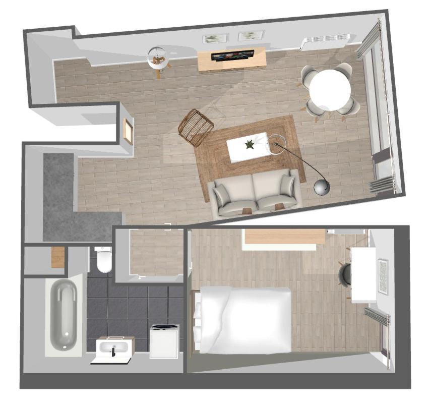 Europe/flandres Stations With Balcony! Apartamento *